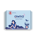 NIGHT SANITARY NAPKIN ULTRA SOFT AIWINA - 290MM