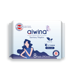 NIGHT SANITARY NAPKIN ULTRA SOFT AIWINA - 290MM