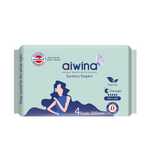 OVERNIGHT SANITARY NAPKIN ULTRA SOFT AIWINA - 330MM